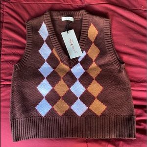 Argyle Sweater Vest